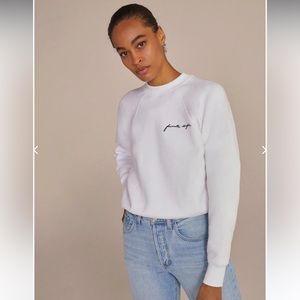 Favorite Daughter crewneck mask sweatshirt
